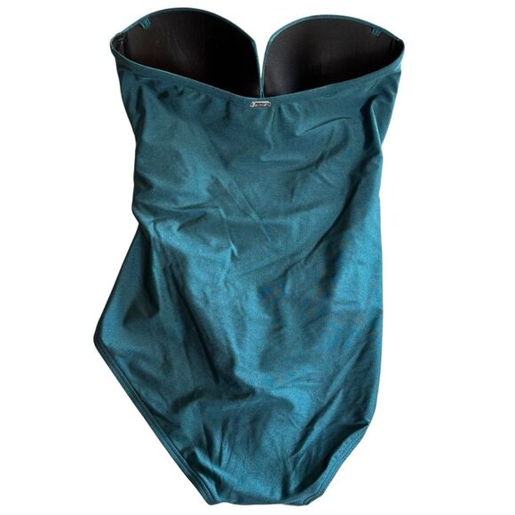 Calvin Klein Molded Split Cup Tummy Control One Piece Swimsuit Size 10 NEW NWT - Picture 4 of 16